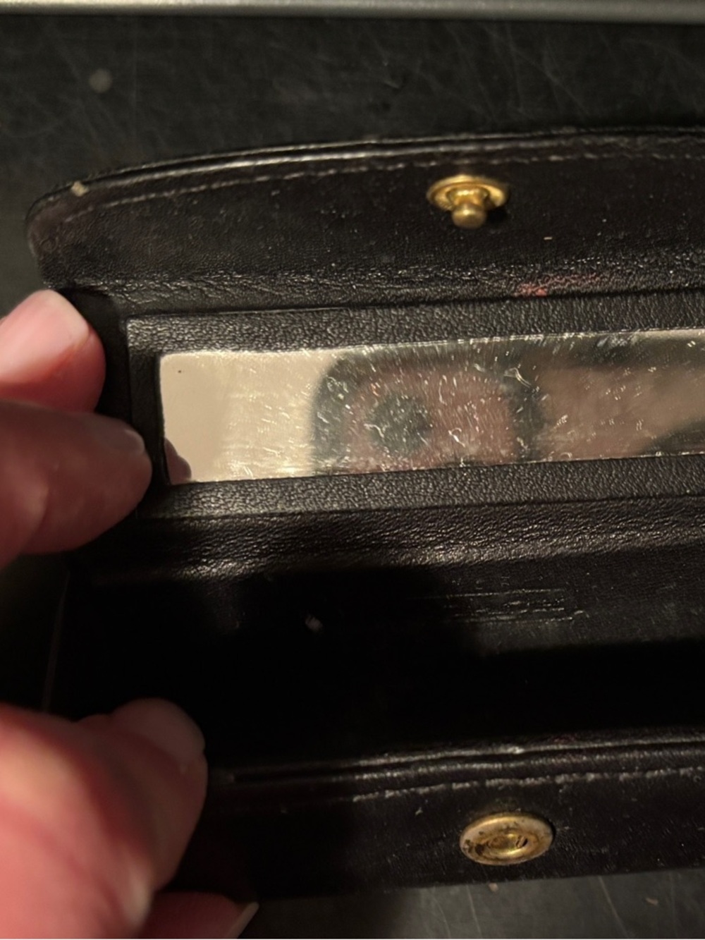 Coach vintage lipstick case